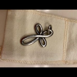 Retired James Avery infinity cross pendant